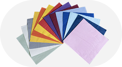 유색 종이 냅킨