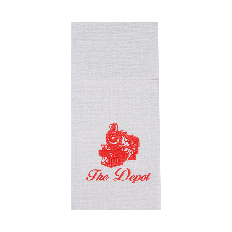 42x40 주머니 SJ1302가있는 눈물 방지 Airlaid 종이 냅킨