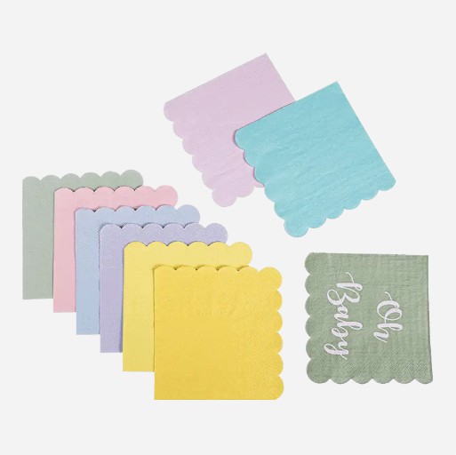 컬러 다이 컷 냅킨 : 거친 절단 과정의 예술과 독창성 공개