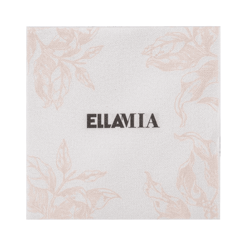 25x25 전체 인쇄 일회용 냅킨 Airlaid Eco 냅킨 저항 SJ1203